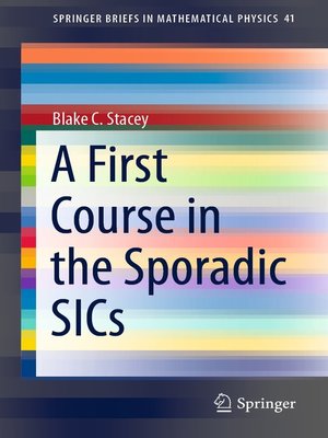 cover image of A First Course in the Sporadic SICs